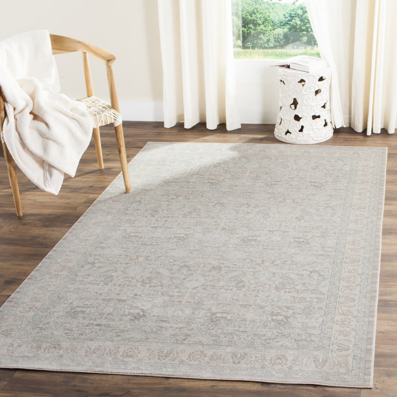Safavieh Grey/Light Grey Area Rug & Reviews Wayfair.co.uk